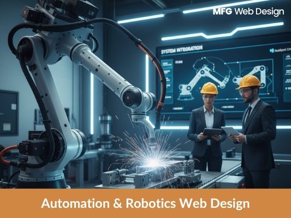 automation and robotics web design solution service